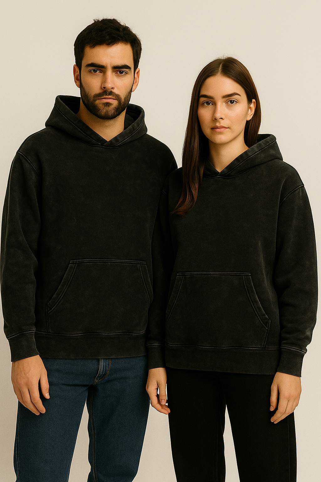 Buzo Hoodie Stone Wash