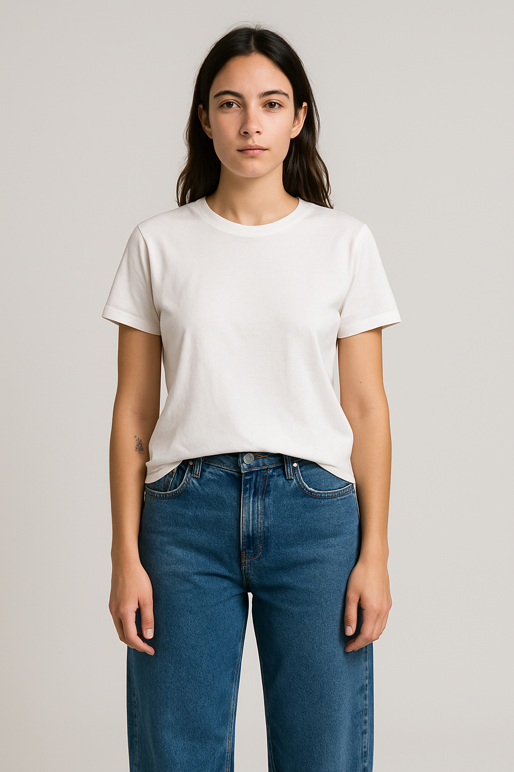 Remera Clásica Woman Blanca
